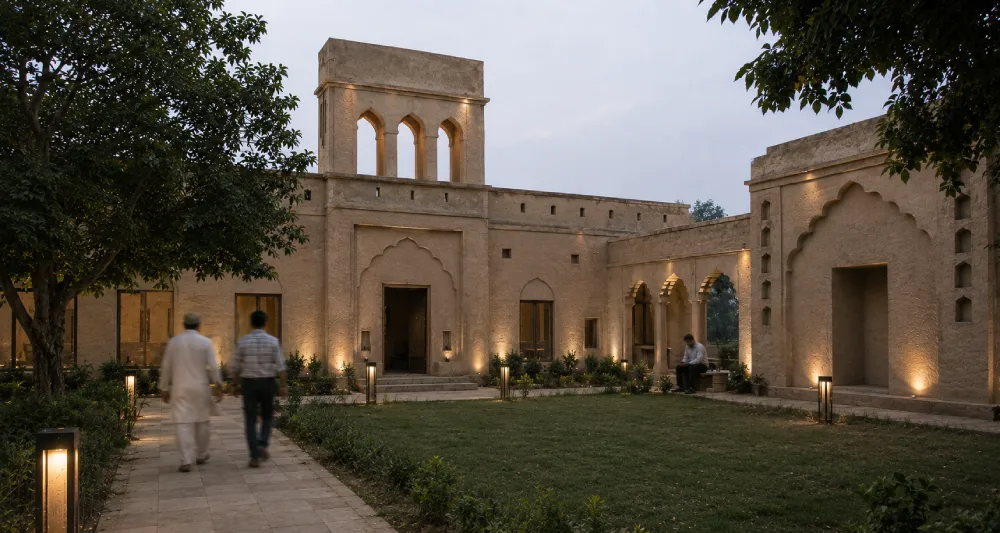 Adaptive Reuse of an Ancestral Precinct